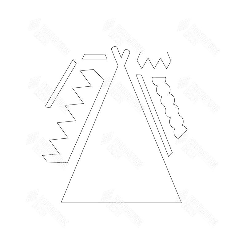 SVG File - Teepee