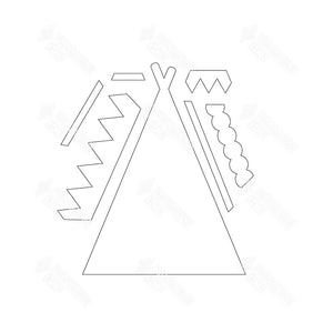 SVG File - Teepee