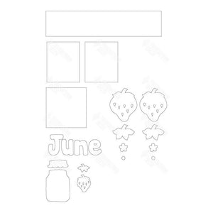 SVG - June Calendar