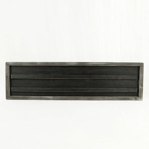 30" Wood Frame Sign Letterboard - Black