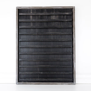 24x32 Wood Frame Letterboard in Black