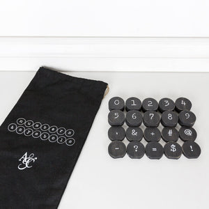 Letterboard Type Key Number & Symbol Set