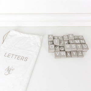 Dwella Decor 70-Piece Letterboard Set in Slate Gray & White