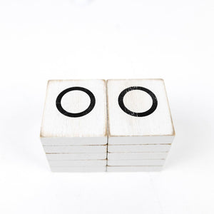 Letter O Tiles for Letterboards - Set of 10