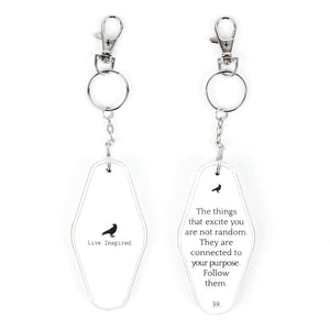 Wood Keychain - Things That Excite You
