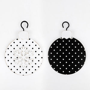 Snowflake Wood Ornament - Believe In Kindness Collection