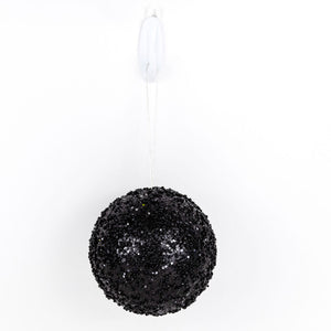 Black Jewel Ball Ornament - Believe In Kindness Collection