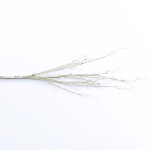 42" White Faux Birch Branch
