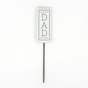 Dwella Decor Best Dad Ever Enamel Pick