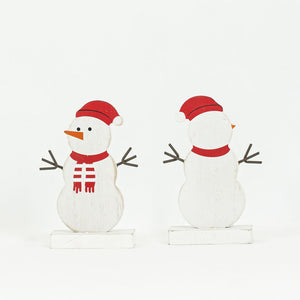 Snow Woman Wood Cutout - Believe In Kindness Collection