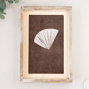 B FAN Wood Frame Sign