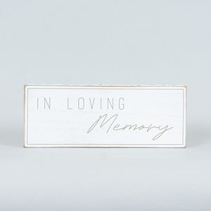 Memory Wood Brick - Forever In Our Hearts Collection
