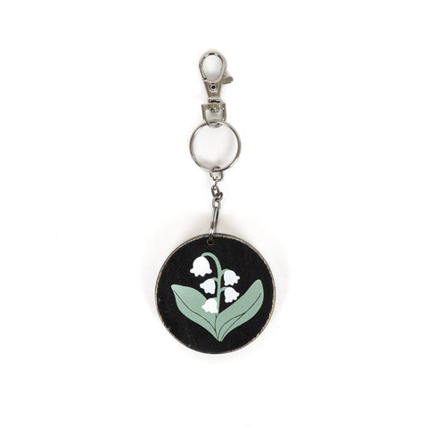 2" x 2" Reversible Wood Keychain - Be You, Not Them