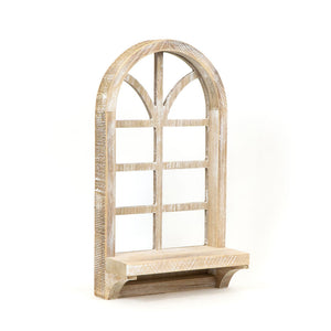 Wood Frame with Shelf - Window Display