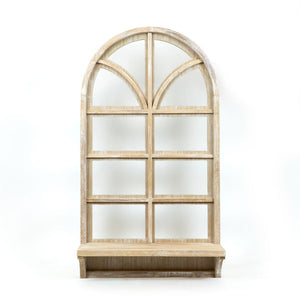 Wood Frame with Shelf - Window Display