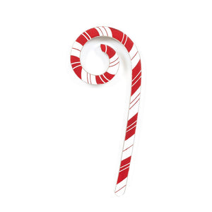 Wood Candy Cane - Red & White Holiday Decor
