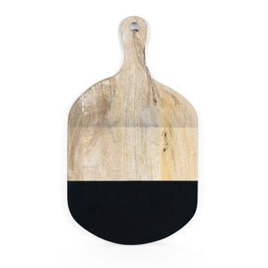 Sundara Mango Wood Chopping Board with Multicolor Handle