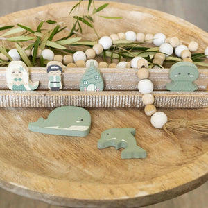 Woodland Story Book Mermaid Wood Shapes - Set of 6
