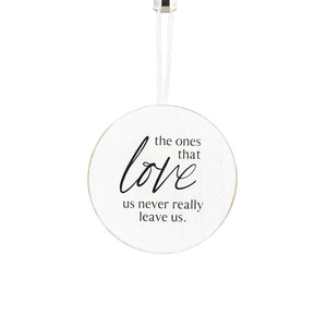 Remember When Wood Memorial Ornament