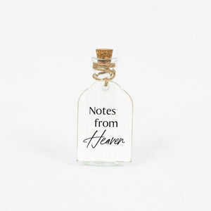 Remembrance Wood Tag - Notes from Heaven