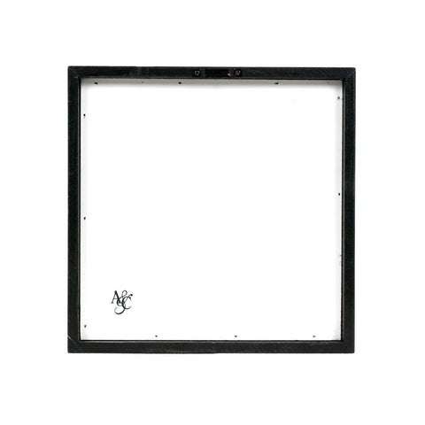 9" x 9" "Light Remains" Memorial Wood Frame Sign - White/Black