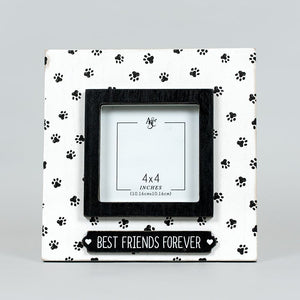 Friends Pet Photo Frame in Black & White
