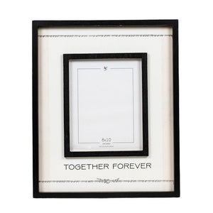 Together Photo Frame | 8x10 Wood Frame in White/Black