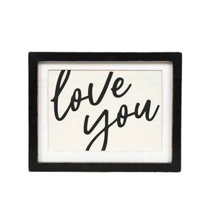 13x10x1.5 Love/Always Reversible Wall Deco