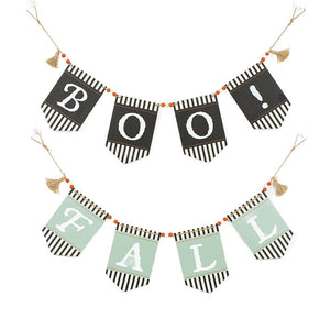 Halloween Beaded Wood Swag - Sweet & Spooky