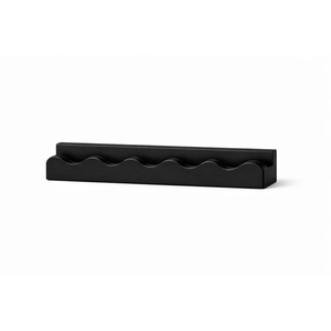 12" Wavy Ledgie-Black