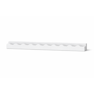 20" Wavy Ledgie-White