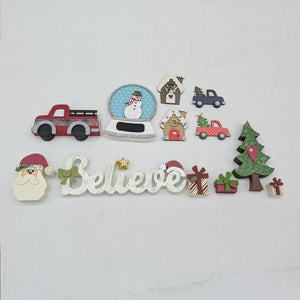 Christmas and Snow Globe Set