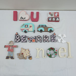 Chunky Words and Décor Set