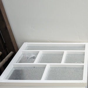 Trade Show Shadow Box Frame - White