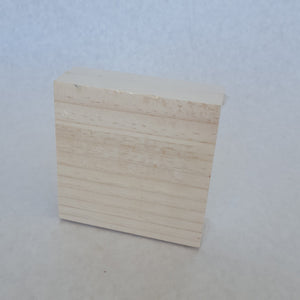Block - 4" x 4" Wood