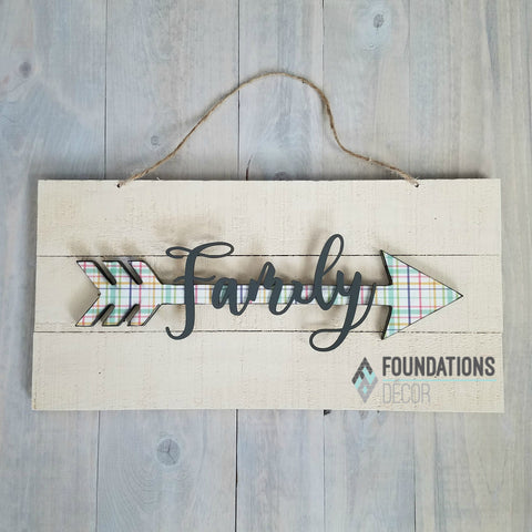 "Family" - script font