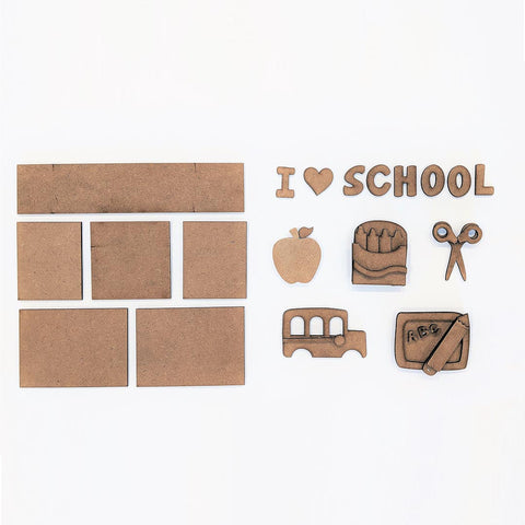 School Shadow Box Kit