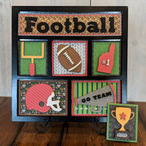 Football Shadow Box Kit