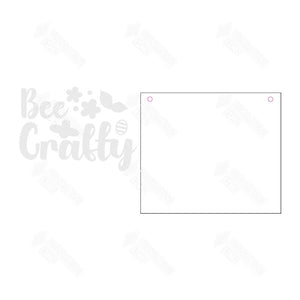 SVG File - Cute Sign Bee Crafty