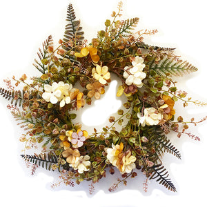 Floral Fern Wreath