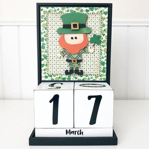 Block Countdown - March / St. Patrick's Day