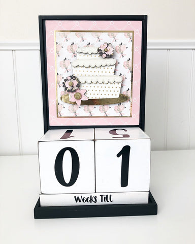 Block Countdown - Birthday / Wedding