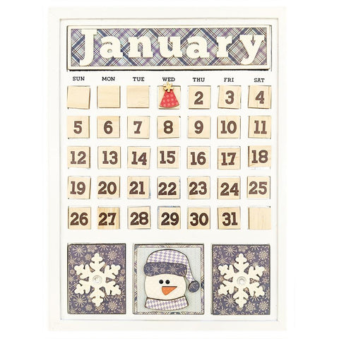 Magnetic Calendar - January