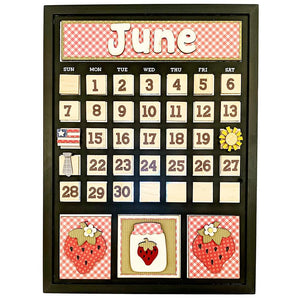 Magnetic Calendar - June