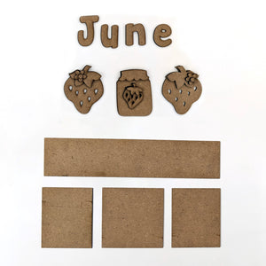 Magnetic Calendar - June