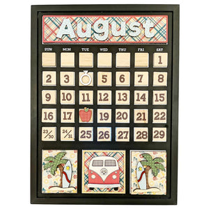 Magnetic Calendar - August