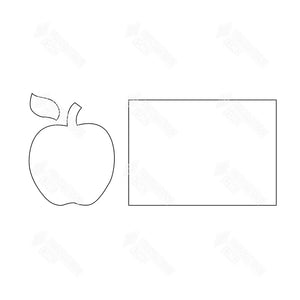 SVG File - Welcome Sign - Sept Apple