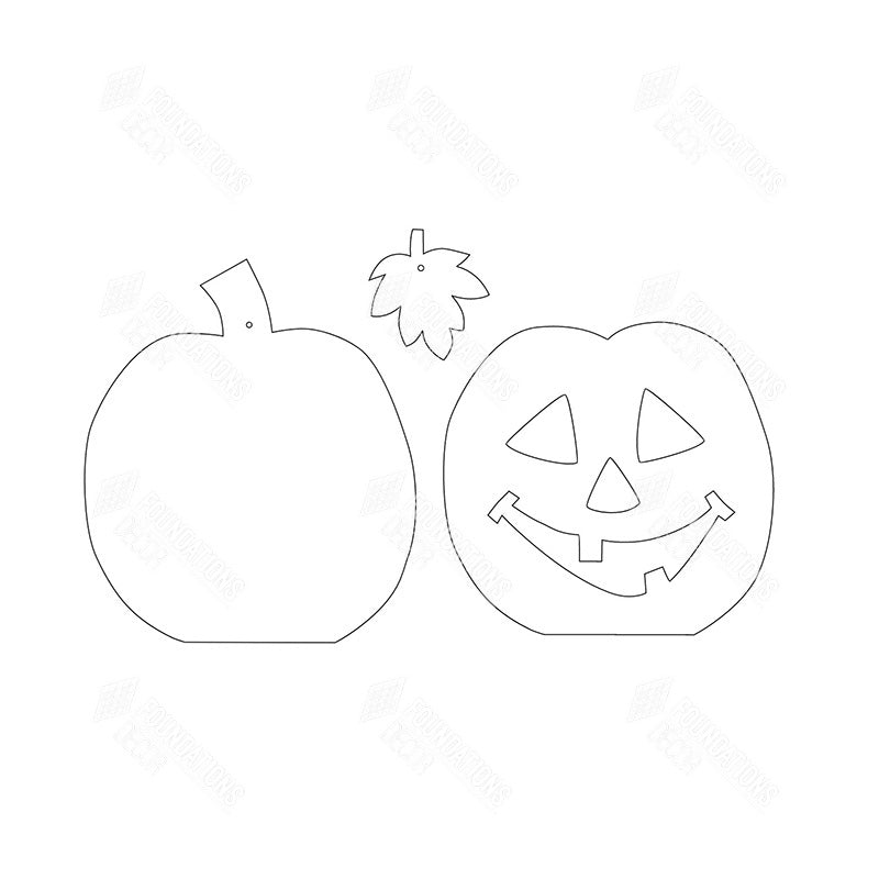 SVG File - Home - Oct "O" Jack-O-Lantern