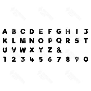 SVG File - Alphabet