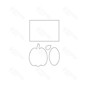 SVG File - Welcome Sign - Nov Pumpkin